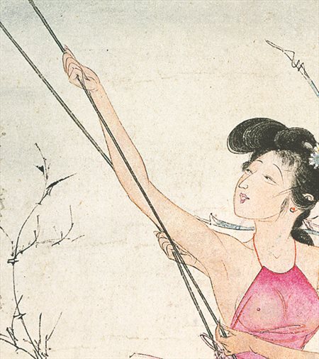 镇康县-胡也佛的仕女画和最知名的金瓶梅秘戏图